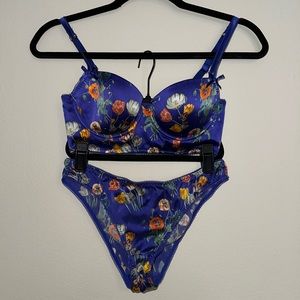 Stella McCartney Silk Laura Pottering Longline Bustier & Underwear Set - Unworn